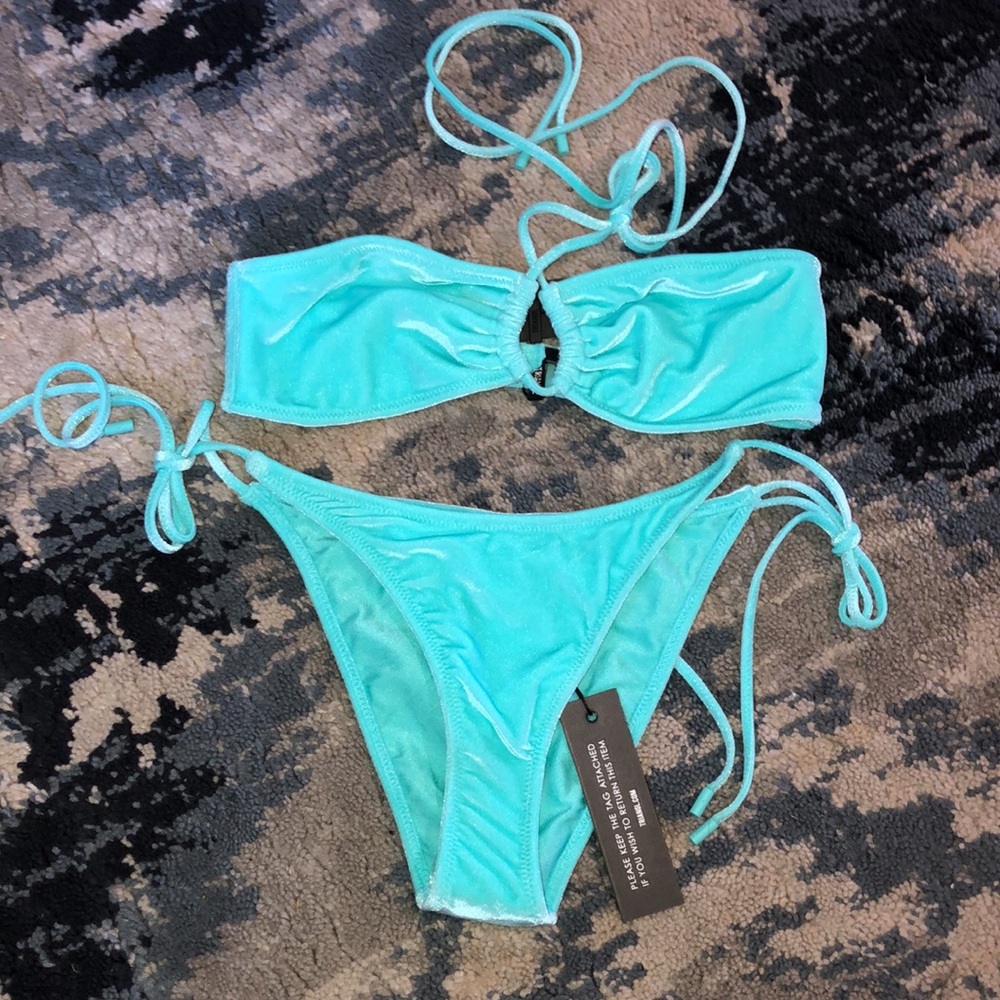Triangl Swimwear Aqua Bikini